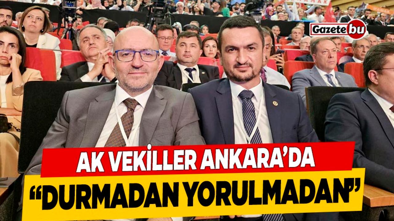 Burdurlu Ak Vekiller Ankara'da ! Ak Parti'nin 22.Yaş Kutlamasında