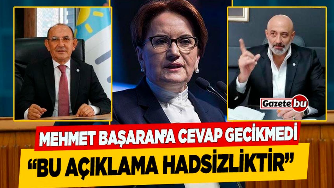 Eski Başkan'dan Mehmet Başaran'a Cevap Gecikmedi