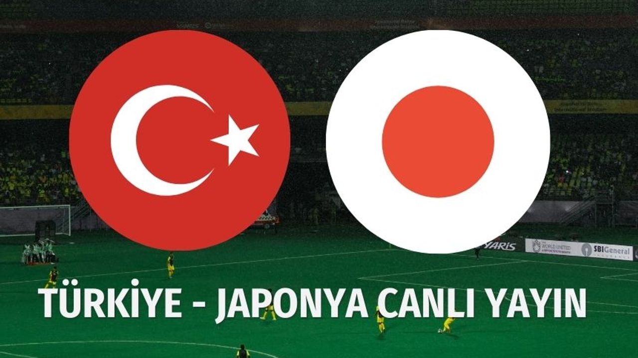 Türkiye - Japonya Hazırlık Maçı Canlı izle