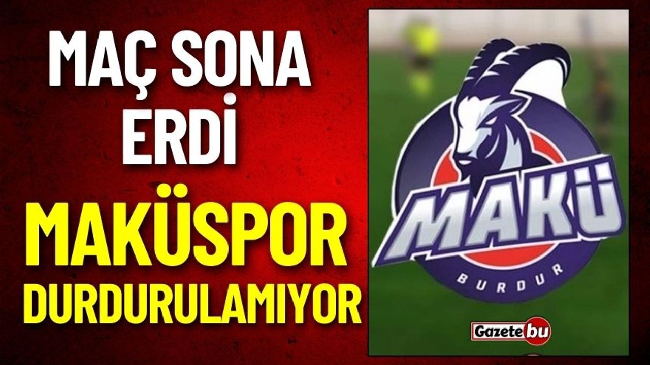 Burdur Maküspor, Altınordu'yu Deplasmanda 1-0 Yenerek Bir Üst Tura Çıktı