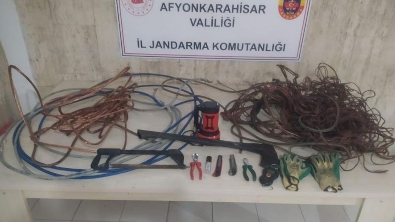 Çiftçilerin Trafo Kablolarını Çalan 2 Hırsız Yakalandı