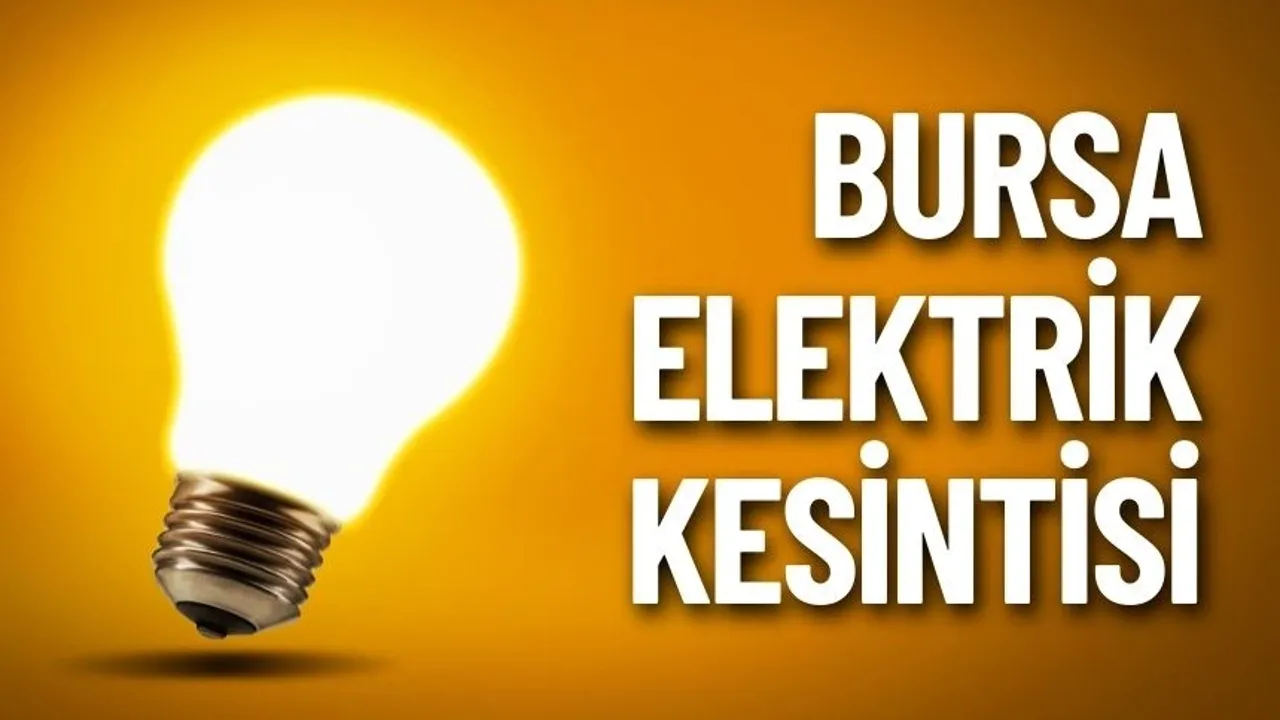 Bursa 22 Ocak Elektrik Kesintisi | UEDAŞ ELEKTRİK KESİNTİSİ