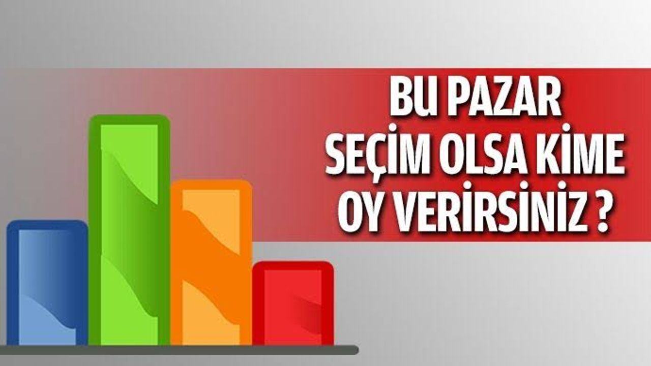 BU PAZAR SEÇİM OLSA HANGİ PARTİYE OY VERİRSİNİZ ?