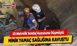 10 Metrelik Sondaj Kuyusuna Düşmüştü Yamaç Sağlığına Kavuştu