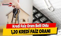 Kredi Faiz Oranı Belli Oldu 1,20 Faiz Oranı