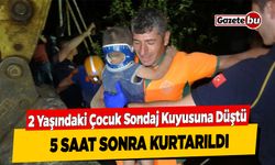 Sondaj Kuyusuna Düştü 5 Saat Sonra Kurtarıldı