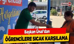 Başkan Ünal'dan, Öğrencilere Sıcak Karşılama