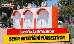 Bucak'ta Akıllı Tuvaletler Şehir Estetiğini Yükseltiyor
