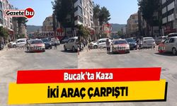 Bucak'ta Kaza; İki Araç Çarpıştı