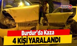 Burdur'da Park Halindeki Araçlara Çarpan Sürücü 4 Kişiyi Yaraladı