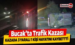 Bucak'ta Tersyön Kazası 3 Yaralı 1 Kişi Hayatını Kaybetti