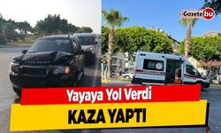 Yayaya Yol Verdi, Kaza Yaptı