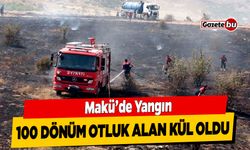 Burdur Mehmet Akif Üniversitesi'nde Büyük Yangın: 100 Dönüm Otluk Alan Kül Oldu