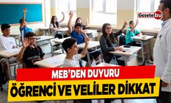 Öğrenci ve Veliler Dikkat ! MEB Uyardı