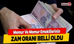 Memur ve memur emeklilerinin zam oranı belli oldu