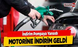 Motorin'de İndirim Pompaya Yansıdı