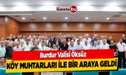 Vali Öksüz Köy Muhtarları İle Bir Araya Geldi