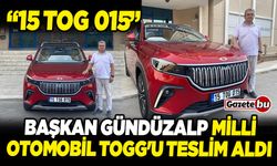 Başkan Gündüzalp Milli Otomobil TOGG'u Teslim Aldı