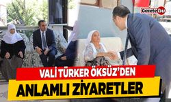 Vali Öksüz'den Gölhisar İlçesinde Anlamlı Ziyaretler