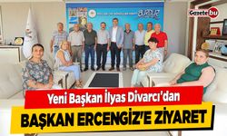 Yeni Başkan İlyas Divarcı'dan, Başkan Ercengiz'e Ziyaret