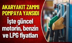 Akaryakıt zammı pompaya yansıdı