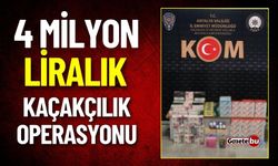 Antalya'da 4 Milyon Liralık Kaçakçılık Operasyonu