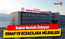 Başkan Özboyacı Esnaf Ve Eczacılara Müjdeledi