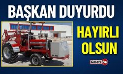 Başkan Selimoğlu Duyurdu "Hayırlı Olsun"