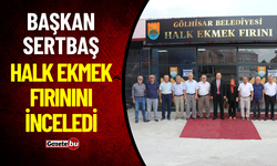 Başkan Sertbaş Halk Ekmek Fırınını İnceledi