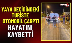 Yaya Geçidindeki Turiste Otomobil Çarptı Hayatını Kaybetti