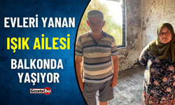 Evleri Yanan Işık Ailesi Balkonda Yaşıyor