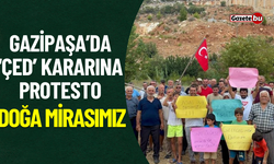 Gazipaşa'da ÇED Kararına Protesto 'Doğa Mirasımız'