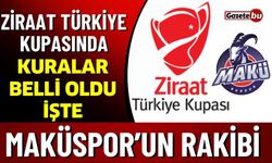 Ziraat Türkiye Kupası'nda MAKÜSPOR'un Rakibi Belli Oldu