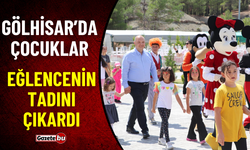 Gölhisar'da Şenlikte Çocuklar Eğlencenin Tadını Çıkardı
