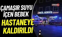 Komşu'da Çamaşır Suyu İçen Bebek Hastaneye Kaldırıldı