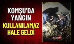 Komşuda Yangın: Kullanılamaz Hale Geldi