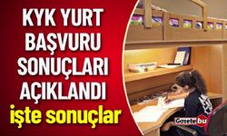 KYK yurt başvuru sonuçları açıklandı