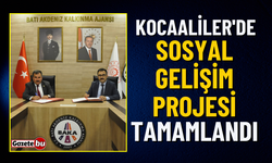 Kocaaliler'de Sosyal Gelişim Projesi Tamamlandı