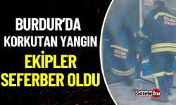 Burdur'da Korkutan Yangın: İşyeri Yandı!