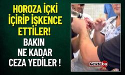Horoza İçki İçirip işkence Ettiler! Kişi Başı 4 Bin 500 TL Ceza
