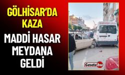 Gölhisar'da Kaza Maddi Hasar Meydana Geldi