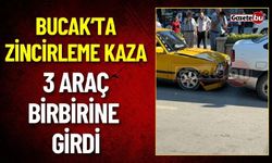 Bucak'ta Zincirleme Trafik Kazası