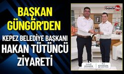 Başkan Güngör'den Hakan Tütüncü Ziyareti