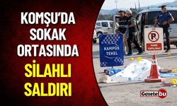 Sokak Ortasında Silahlı Saldırı 1 Ölü 1 Yaralı