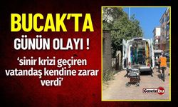 Bucak'ta Sinir Krizi Geçiren Şahıs Kendine Zarar Verdi