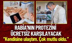 Rabia'nın Protezini Ücretsiz Karşılayacak