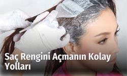 Saç Rengini Açmanın Kolay Yolları