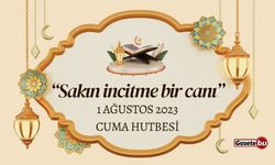 1 Eylül 2023 Diyanet Cuma Hutbesi