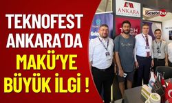 Teknofest Ankara 2023'de MAKÜ Projelerine Büyük İlgi