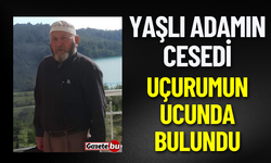 Yaşlı Adamın Cesedi Uçurumun Ucunda Bulundu